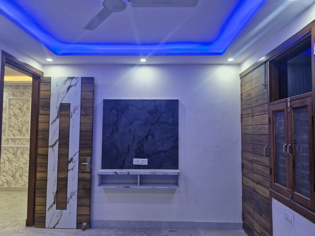 Buying a Home This Diwali & Dhanteras in Delhi – Smart Buyer’s Guide 2026 2 TV wall in a new flat in Palam, Delhi | SSY Homes